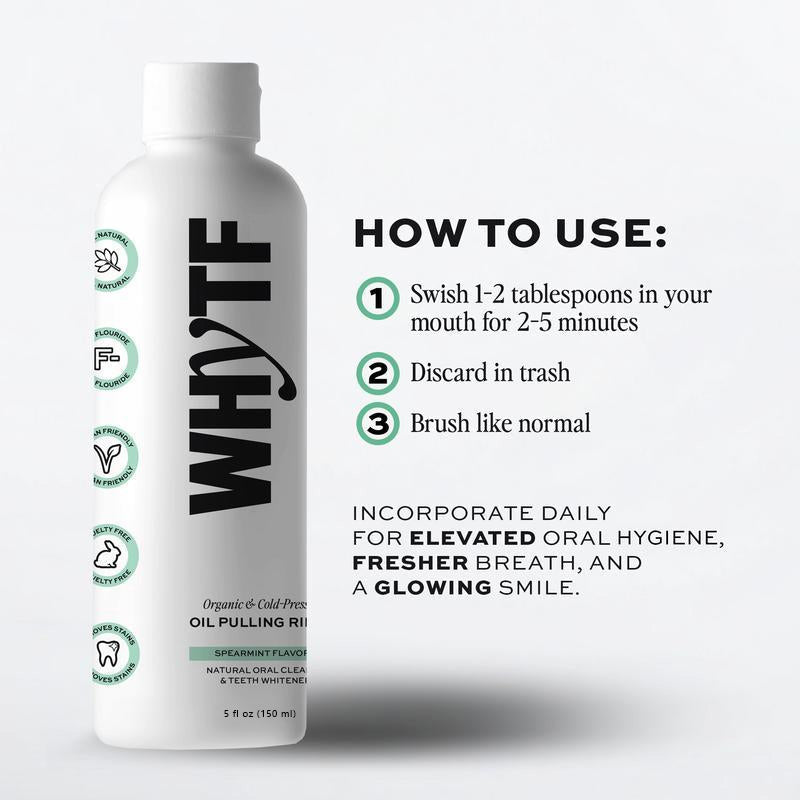🥑🚨Last 3 hours 60% off🔥Spearmint Oil Pulling Rinse