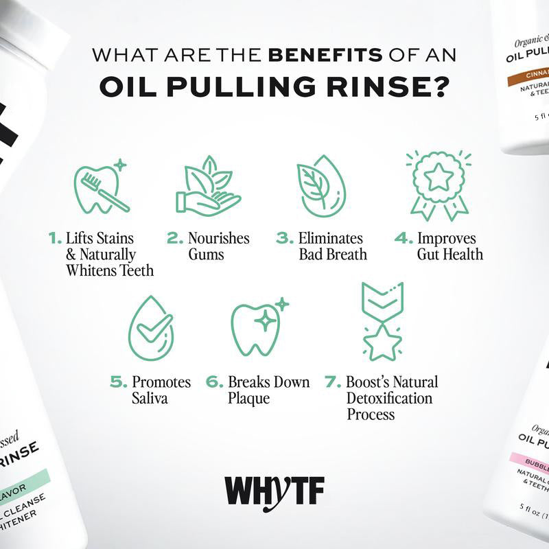 🥑🚨Last 3 hours 60% off🔥Spearmint Oil Pulling Rinse