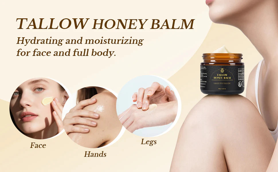 TLOPA® Orange Flavoured Organic Tallow Moisturising Honey Balm(upsell)