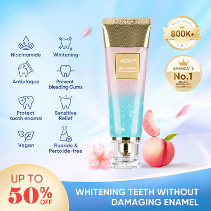 💗Final - 3 Hours: 60% OFF Nicotinamide Whitening Toothpaste