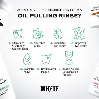 🥑🚨Last 3 hours 60% off🔥Spearmint Oil Pulling Rinse