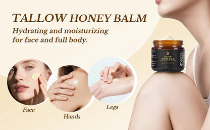 TLOPA® Orange Flavoured Organic Tallow Moisturising Honey Balm(upsell)